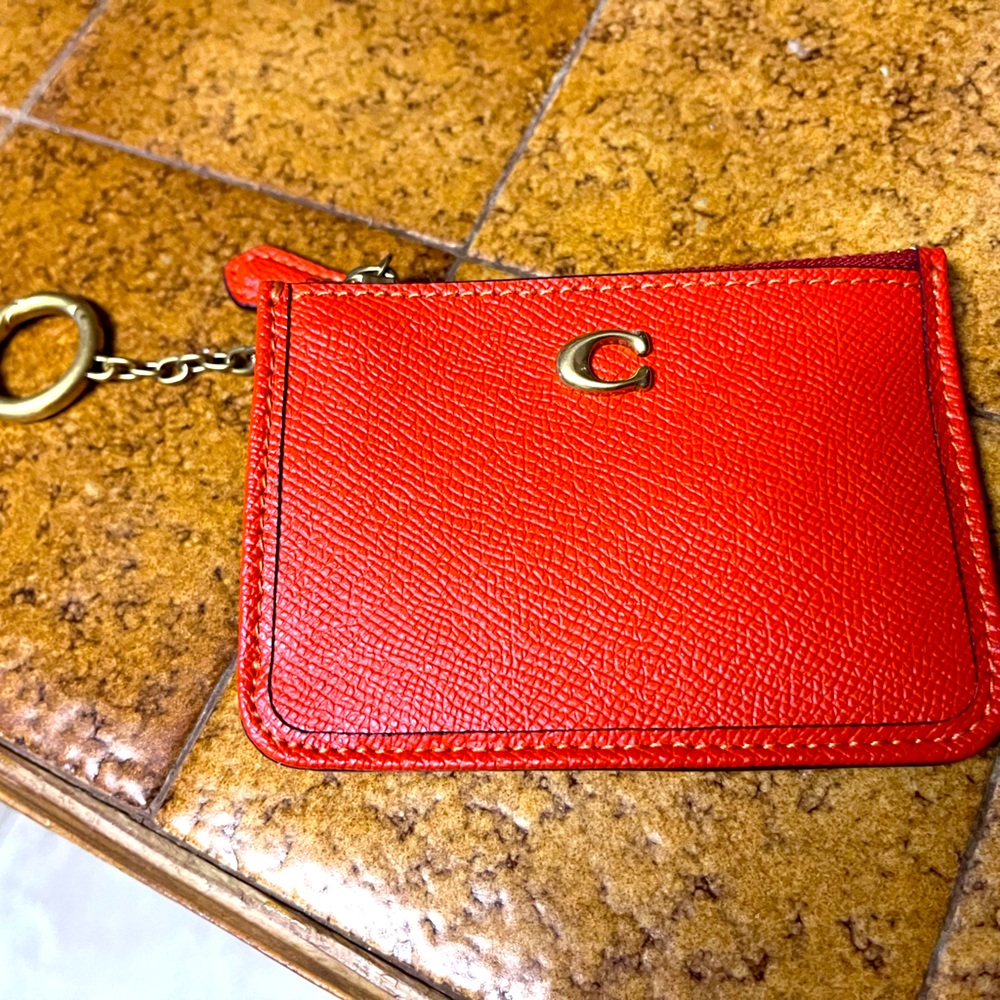 Coach change purse/card holder